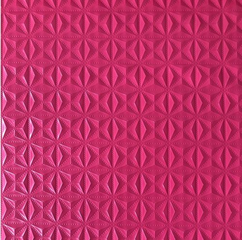 Kunstleder - moderne Struktur - pink